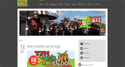 Desktop Screenshot of drumfanfare-tth.nl